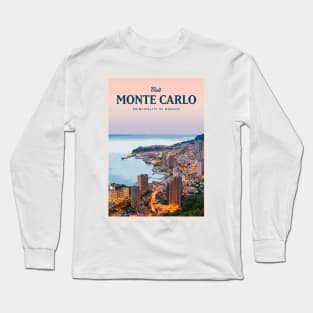 Visit Monte Carlo Long Sleeve T-Shirt